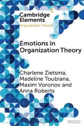 book Emotions in Organization Theory