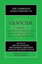 book The Cambridge World History of Genocide, Vol. 2