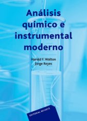 book Análisis químico e instrumental moderno