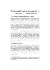 book The Sacred Plant of Ancient Egypt