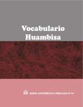 book Vocabulario huambisa/ wampís (Shíbaro/ Chicham)