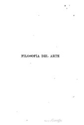 book Filosofía del Arte