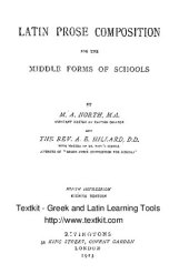 book Latin Prose Composition for the Middle Forms of School