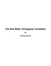 book The Holy Bible: Portuguese Translation