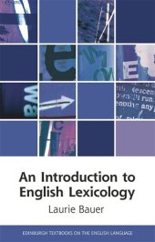 book An Introduction to English Lexicology