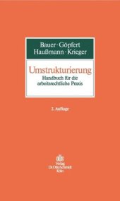 book Umstrukturierung: Handbuch für die arbeitsrechtliche Praxis