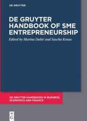 book De Gruyter Handbook of SME Entrepreneurship