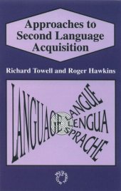 book Approaches to Second Language Acquisition