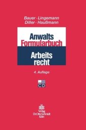 book Anwalts-Formularbuch Arbeitsrecht