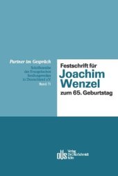 book Festschrift für Joachim Wenzel zum 65. Geburtstag