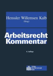 book Arbeitsrecht Kommentar