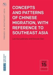 book Concepts and Patterns of Chinese Migration, with Reference to Southeast Asia