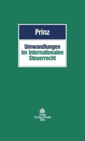 book Umwandlungen im Internationalen Steuerrecht