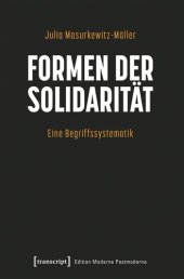 book Formen der Solidarität: Eine Begriffssystematik