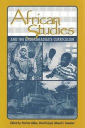 book African Studies and the Undergraduate Curriculum