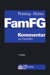 book FamFG: Kommentar mit FamGKG