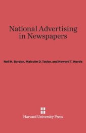 book National Advertising in Newspapers