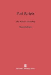 book Post Scripts: The Writer's Workshop