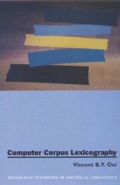 book Computer Corpus Lexicography