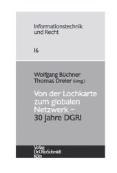 book Von der Lochkarte zum globalen Netzwerk – 30 Jahre DGRI