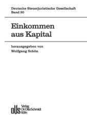 book Einkommen aus Kapital