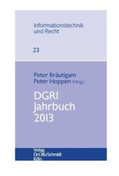 book DGRI Jahrbuch 2013