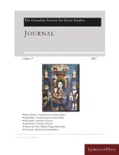 book Journal of the Canadian Society for Syriac Studies 17