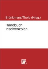 book Handbuch Insolvenzplan