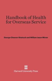 book Handbook of Health for Overseas Service