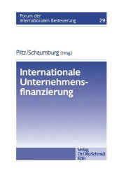 book Internationale Unternehmensfinanzierung