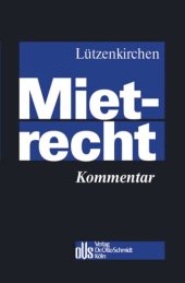 book Mietrecht: Kommentar