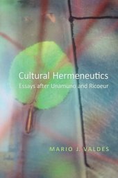 book Cultural Hermeneutics: Essays after Unamuno and Ricoeur