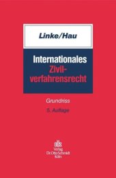 book Internationales Zivilverfahrensrecht: Grundriss