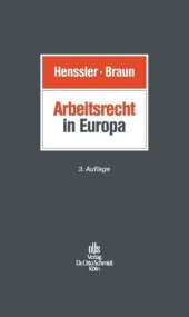 book Arbeitsrecht in Europa