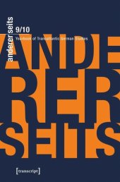 book andererseits - Yearbook of Transatlantic German Studies: Vol. 9/10, 2020/21