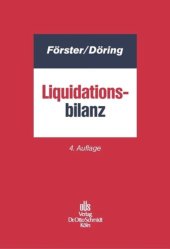 book Die Liquidationsbilanz