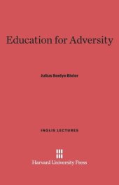 book Education for Adversity