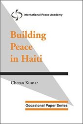 book Building Peace in Haiti