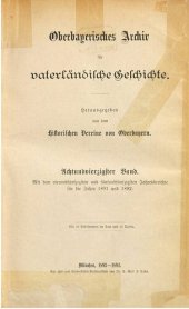 book Oberbayerisches Archiv für vaterländische Geschichte