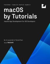 book macOS by Tutorials  macOS App Development for iOS Developers