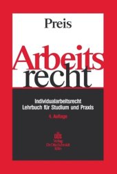 book Arbeitsrecht: Individualarbeitsrecht - Lehrbuch für Studium und Praxis