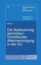 book Die Besteuerung grenzüberschreitender Altersversorgung in der EU