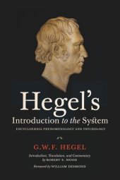 book Hegel's Introduction to the System: Encyclopaedia Phenomenology and Psychology