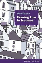 book Housing Law in Scotland