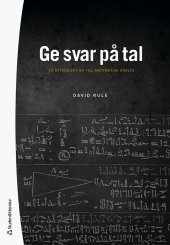 book Ge svar på tal - En introduktion till matematisk analys