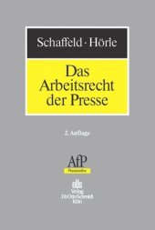 book Das Arbeitsrecht der Presse