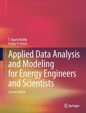 book Applied Data Analysis and Modeling for Energy Engineers and Scientists