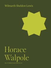 book Horace Walpole