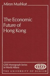 book The Economic Future of Hong Kong