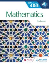 book Mathematics for the IB MYP 4 & 5